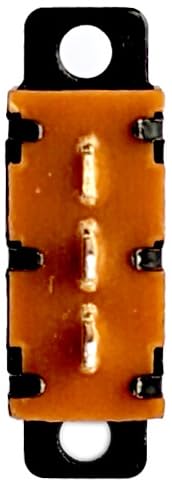 6 Pack Mini 23mm Slide Switch, SPST, 2-Pin Solder Lug - EX